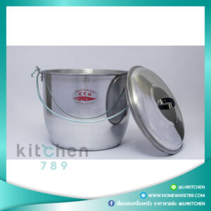 หม้อหูหิ้ว อลูมิเนียม จระเข้ 32 ซม.