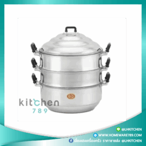 ซึ้ง ซึ้งนึ่ง หม้อนึ่ง ซึ้งนึ่งข้าวเหนียว ซึ้งนึ่งข้าว ตราจระเข้แท้ เบอร์ 24 เซนติเมตร