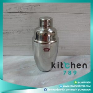 ขวดเชคเกอร์ผสมเครื่องดื่ม คอกเทล เชคเกอร์ ขวดเขย่าชานมไข่มุก สแตนเลส