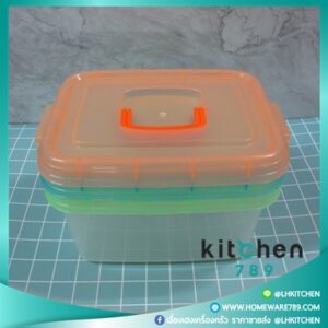กล่องสีเหลี่ยมพลาสติกเล็ก กล่องอเนกประสงค์ ขนาดเล็กและขนาดใหญ่