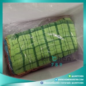 ผ้าเช็ดโต๊ะ ผ้าขนหนู ผ้าเช็ดมือ ขนาดเล็ก/กลาง ราคายกโหล
